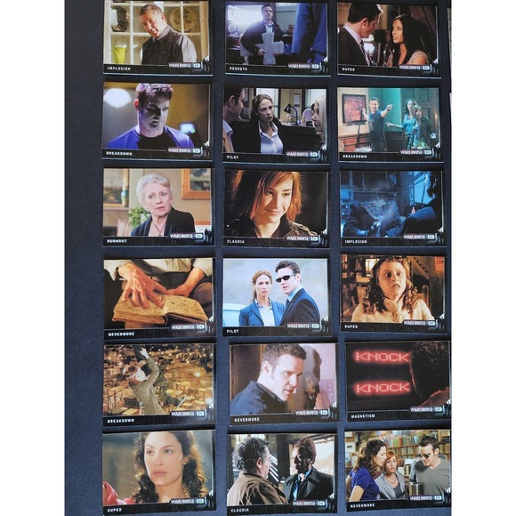 Warehouse 13 from the SyFy Channel Lot of New Trading Cards - Picture 3 of 5